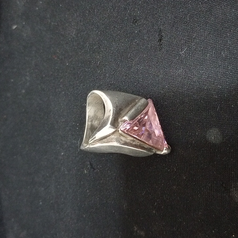 Signed Silver Ring - image 4